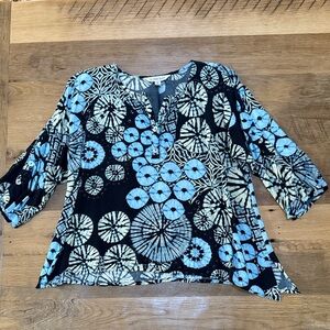 La Mer Luxe 3/4 Sleeve Top